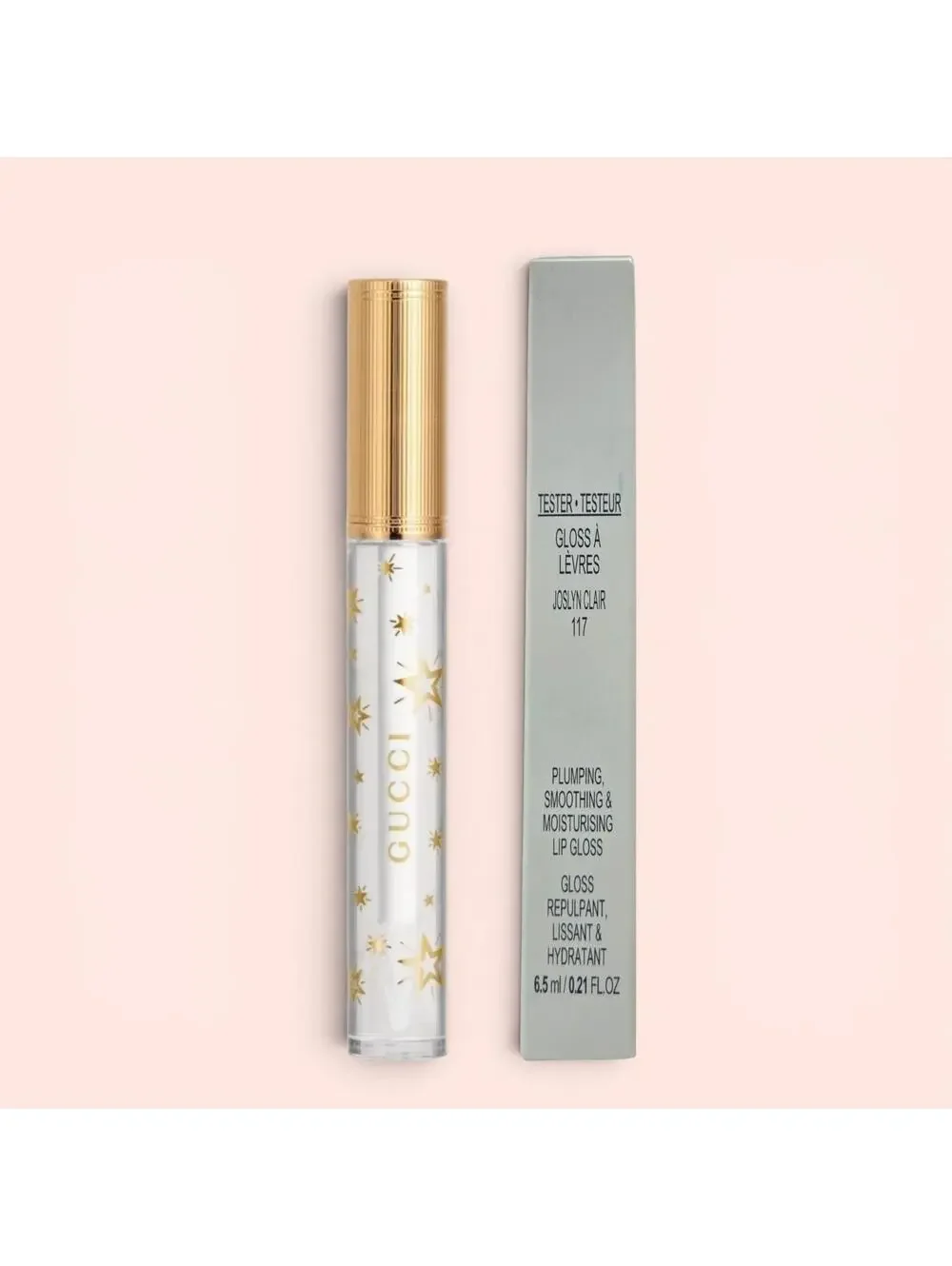Gucci Plumping, Smoothing Lip Gloss 117 - Clear - New in Tester Box